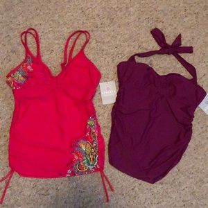 Athleta swimming top bundle